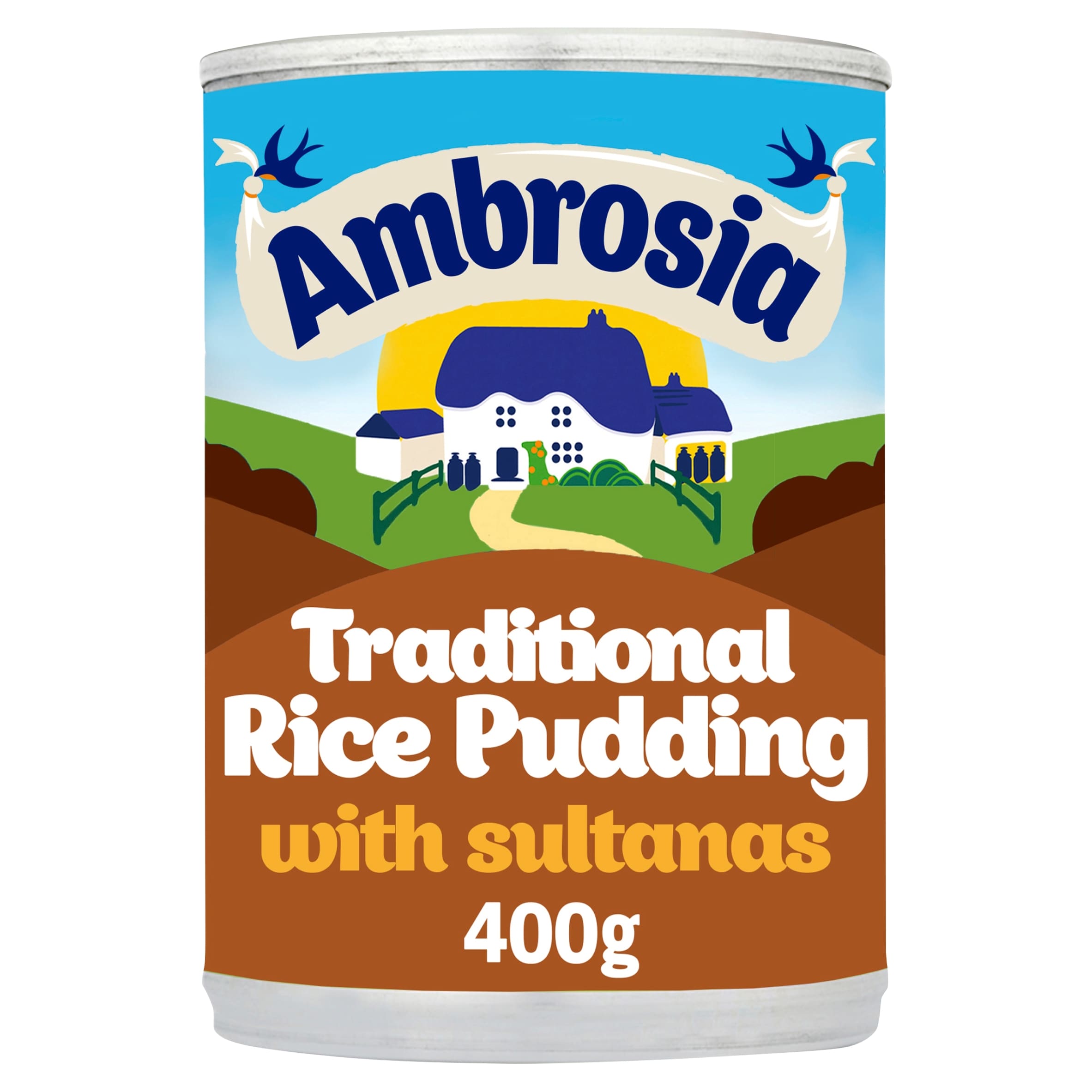Ambrosia Traditional Rice Pudding Sultanas & Nutmeg