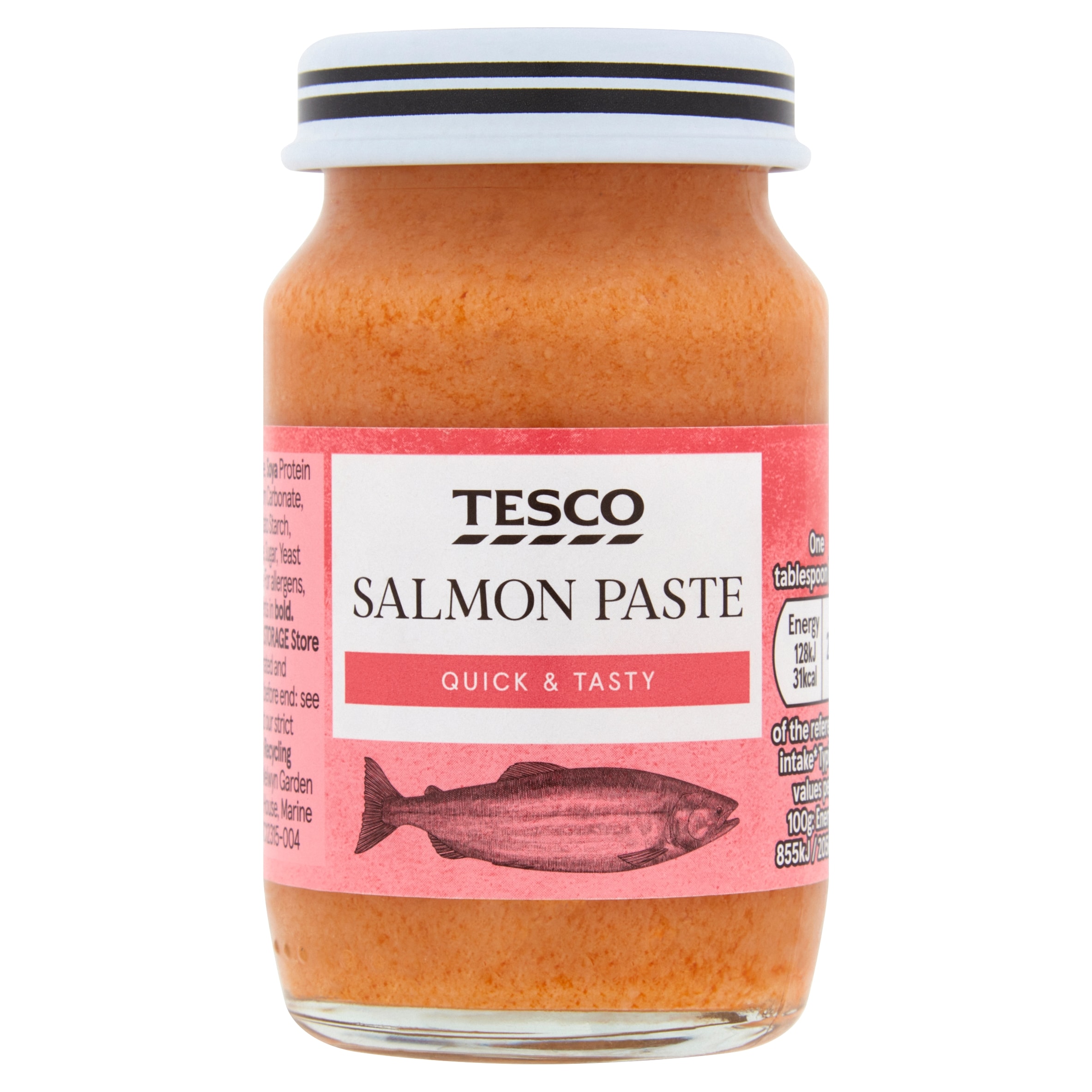 Tesco Salmon Paste 75G