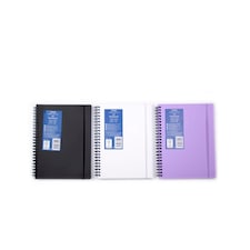 Tesco A5 Polypropylene Spiral Notebook 160 Pages