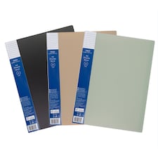 Tesco 20 Pocket Display Book Assorted
