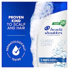 Head & Shoulders Classic Clean Anti Dandruff Shampoo 250Ml thumbnail 5