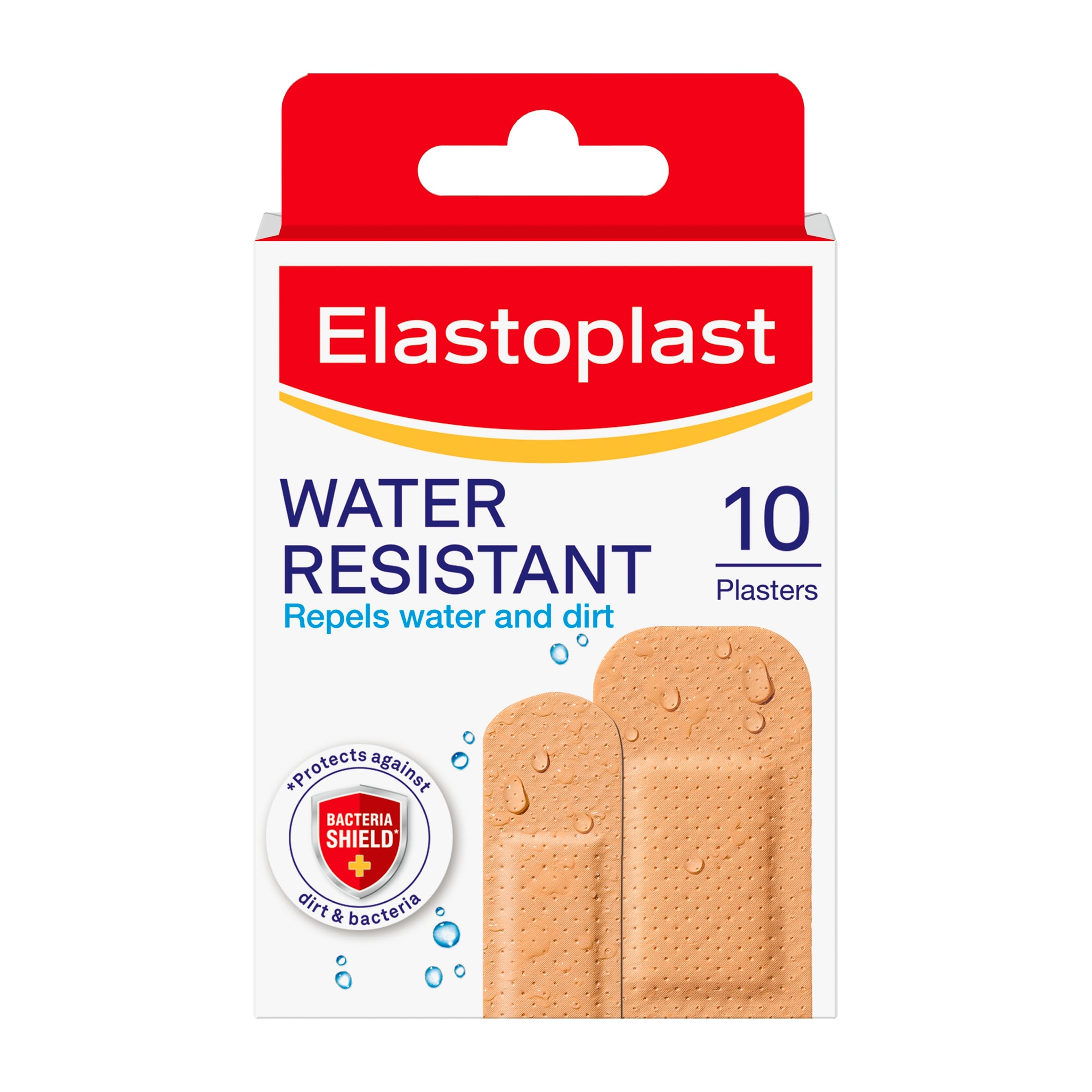 Elastoplast Water Resistant Plasters 10 Pack