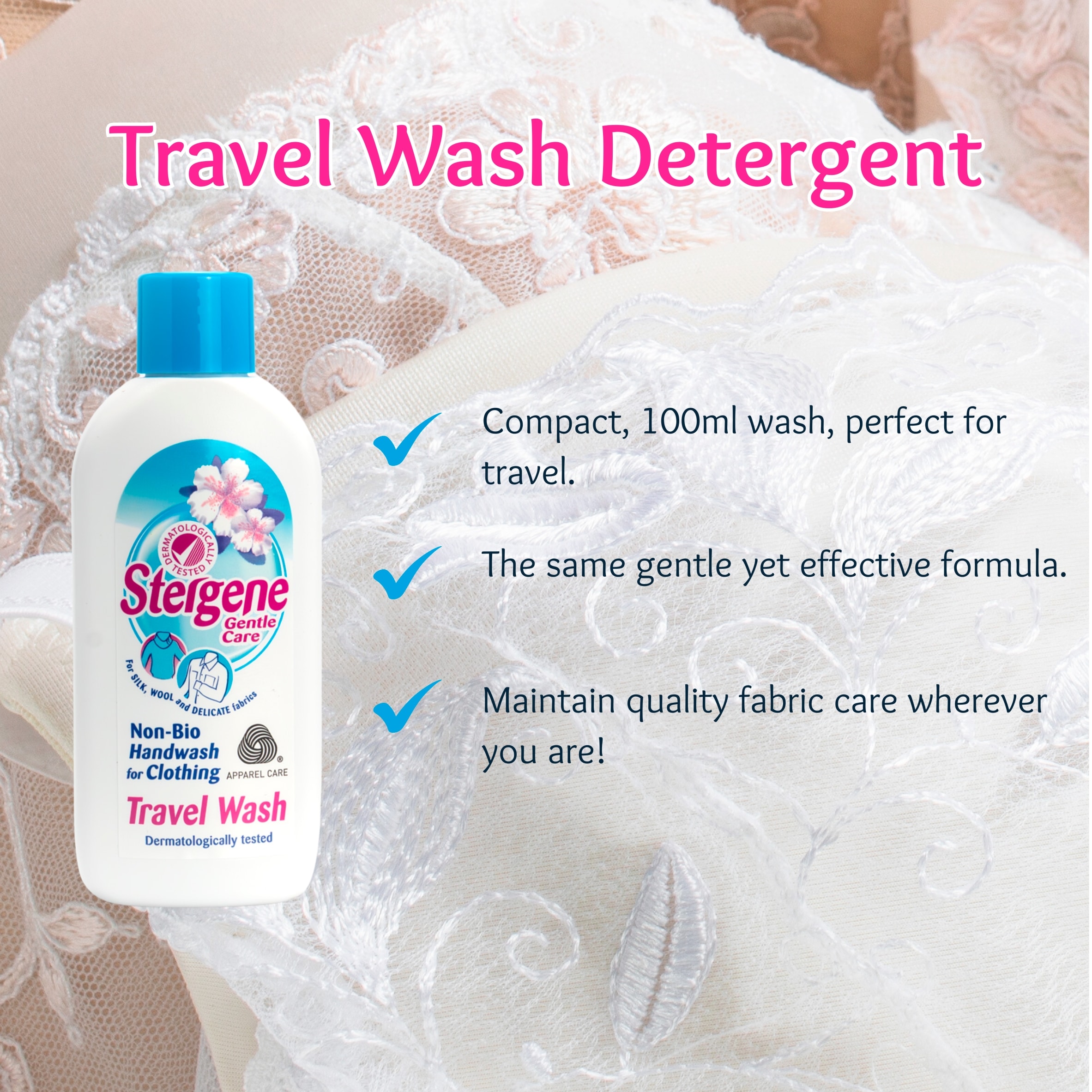 Stergene Travel Wash 100Ml thumbnail 2