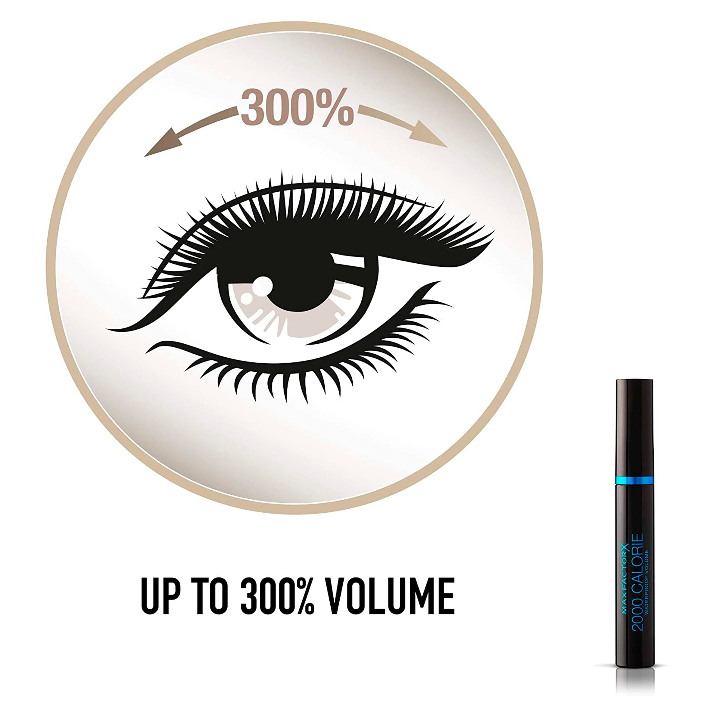 Max Factor 2000 Calorie Mascara Waterproof thumbnail 4