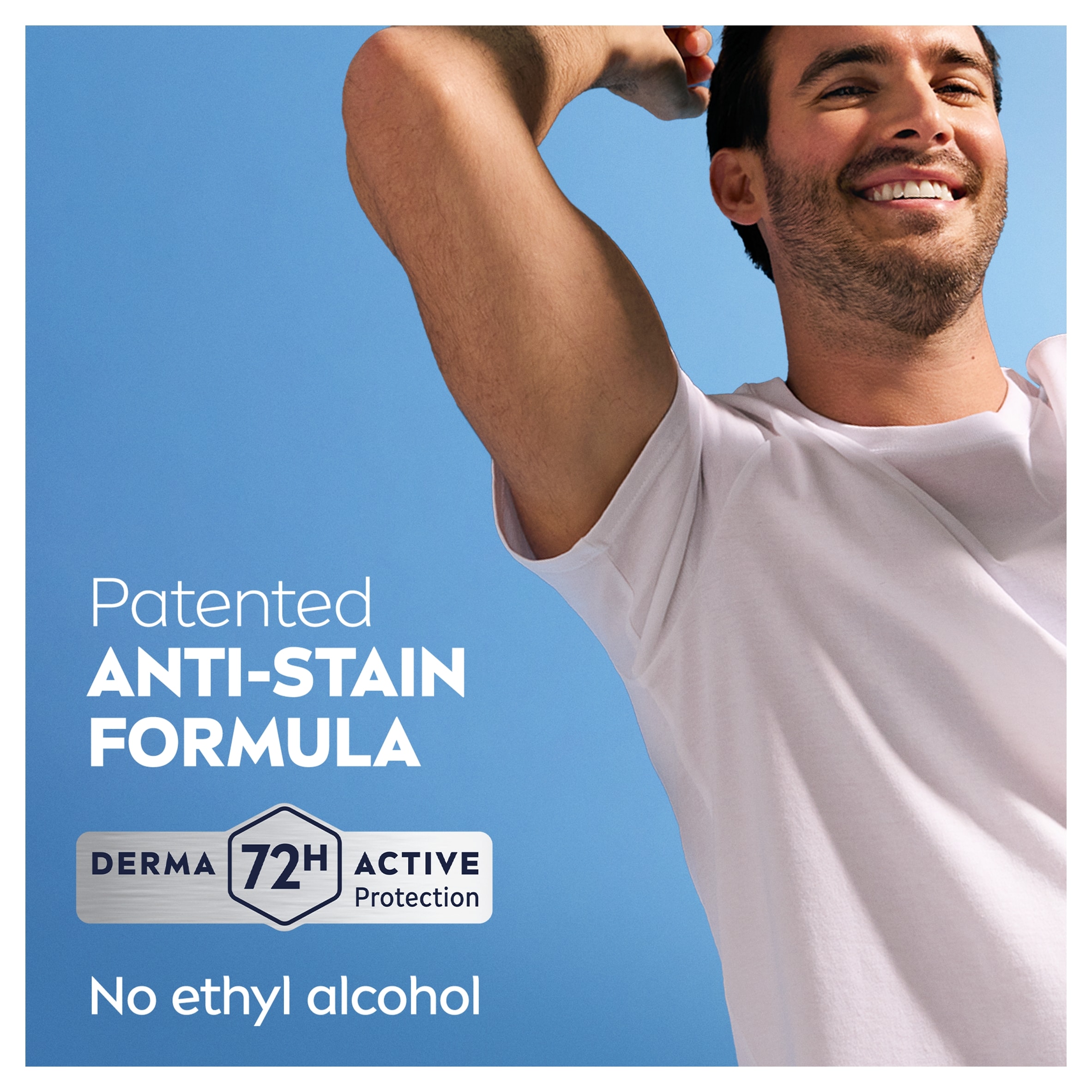 NIVEA MEN Black & White Original Anti-Perspirant Deodorant Spray 150ml thumbnail 2
