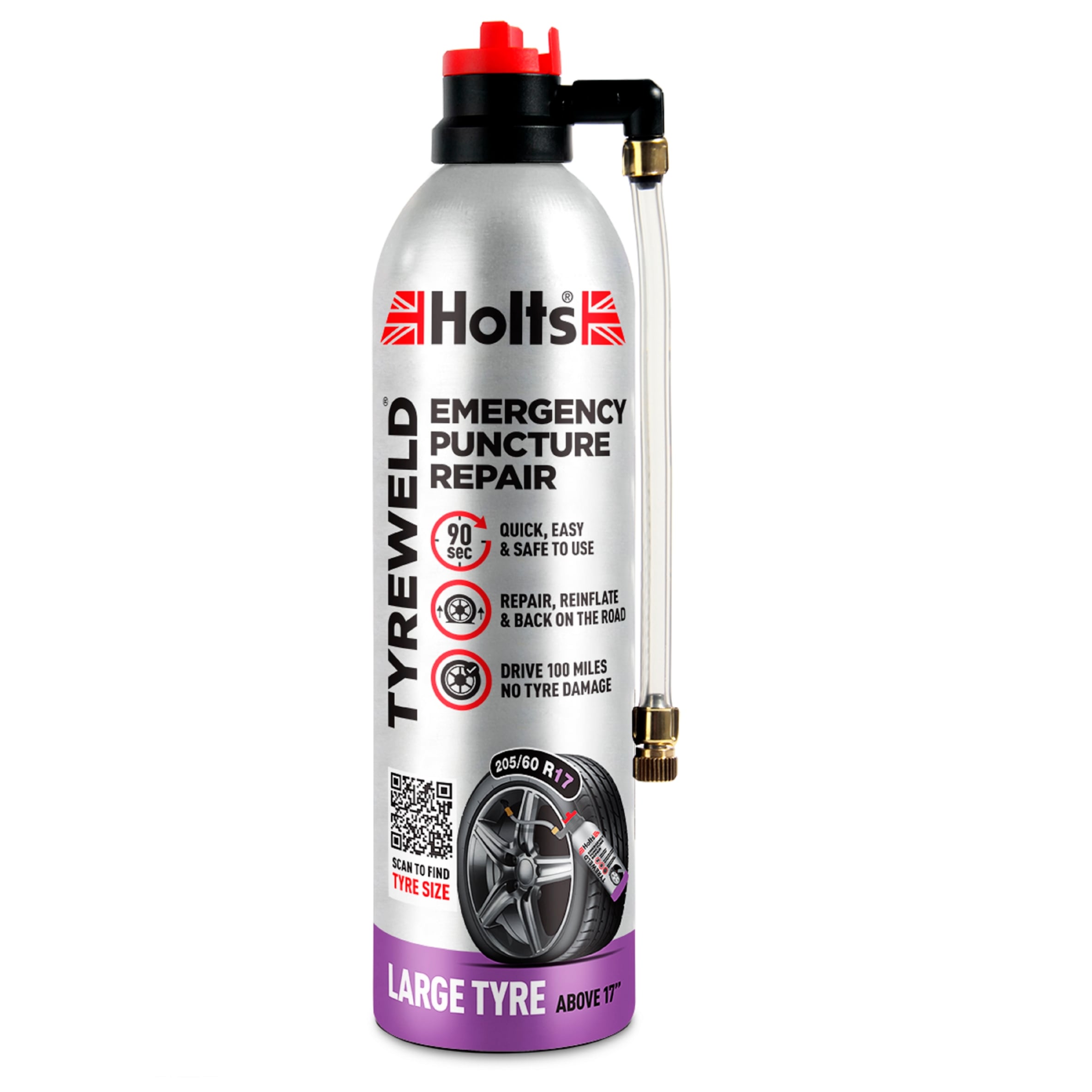 Holts Tyreweld Emergency Puncture Repair 500ml