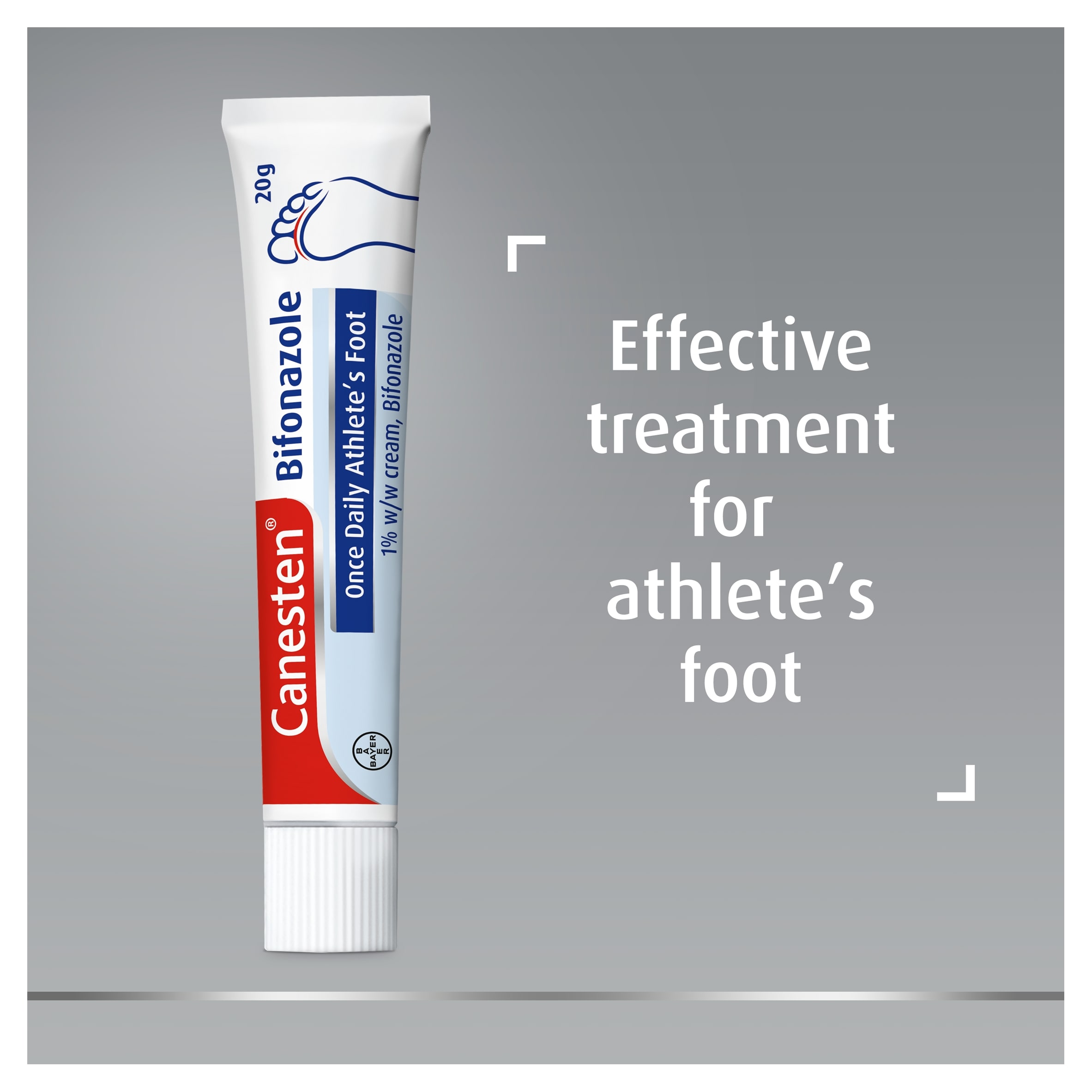 Canesten Bifonazole Foot Cream for Athlete's Foot 20g thumbnail 3