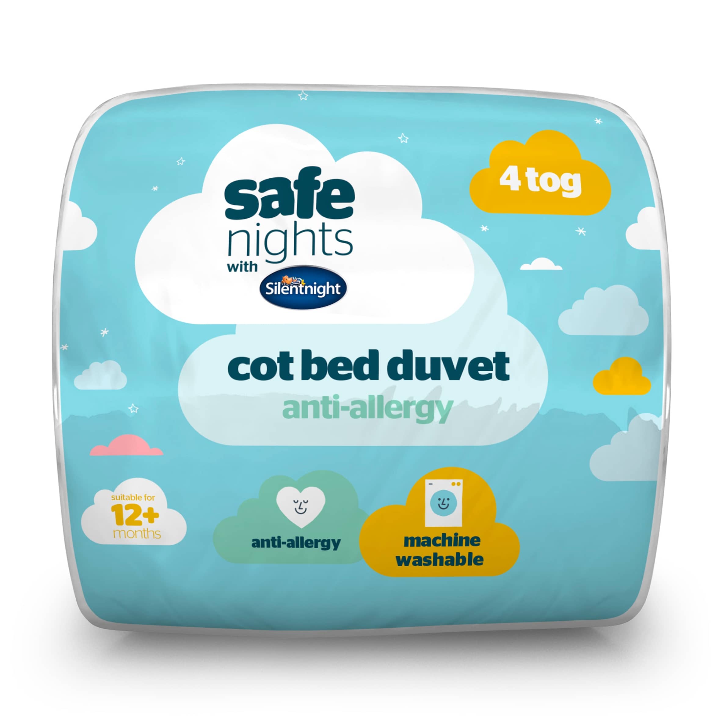 Silentnight Safe Nights Cot Bed Duvet