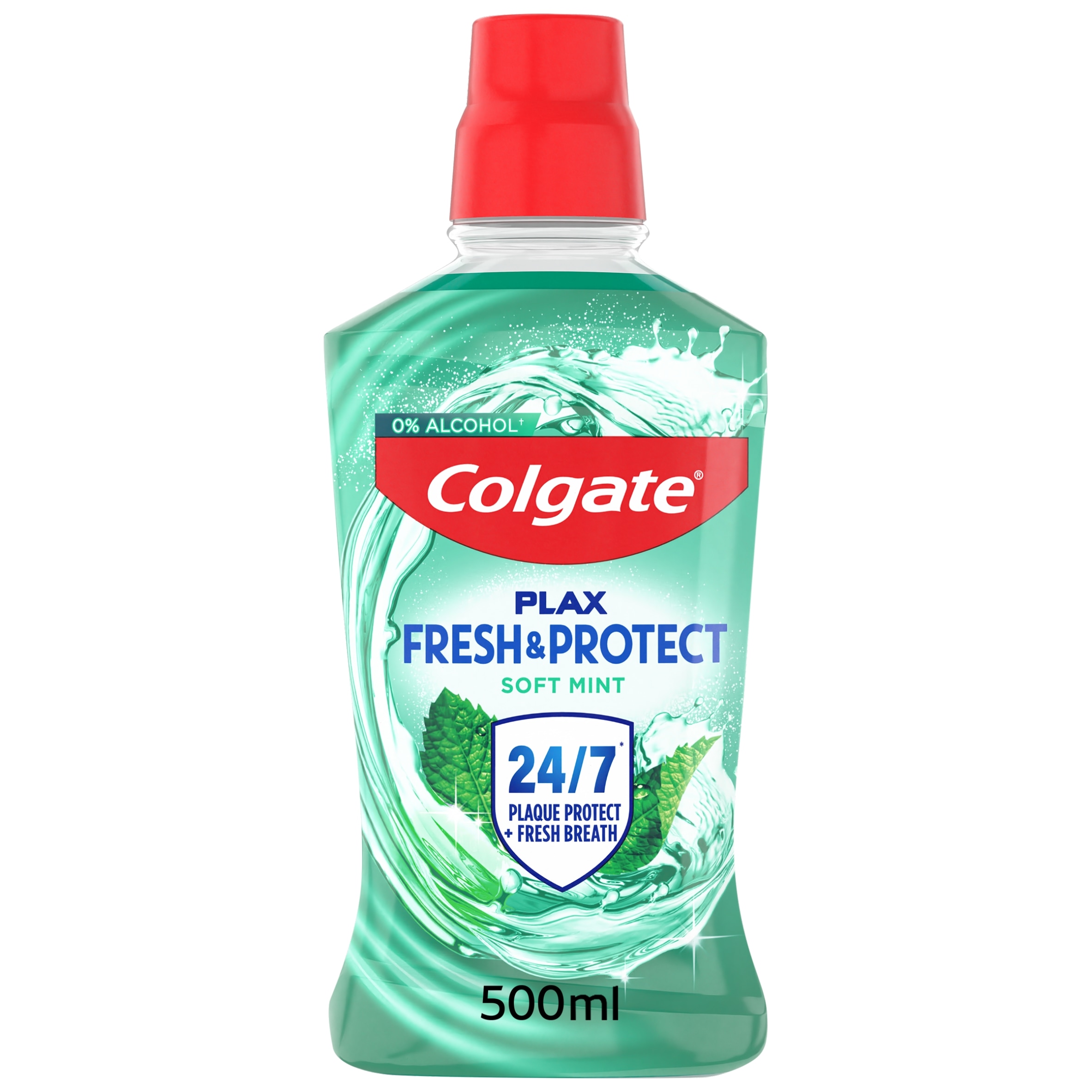 Colgate Plax Soft Mint Mouthwash Alcohol Free 500ml