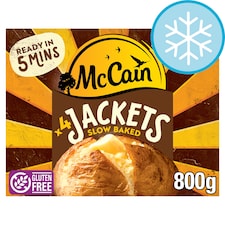McCain 4 Baked Jacket Potatoes 800G