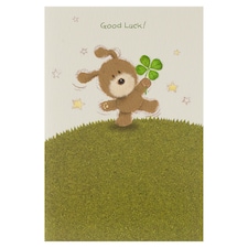 Carlton Good Luck Card