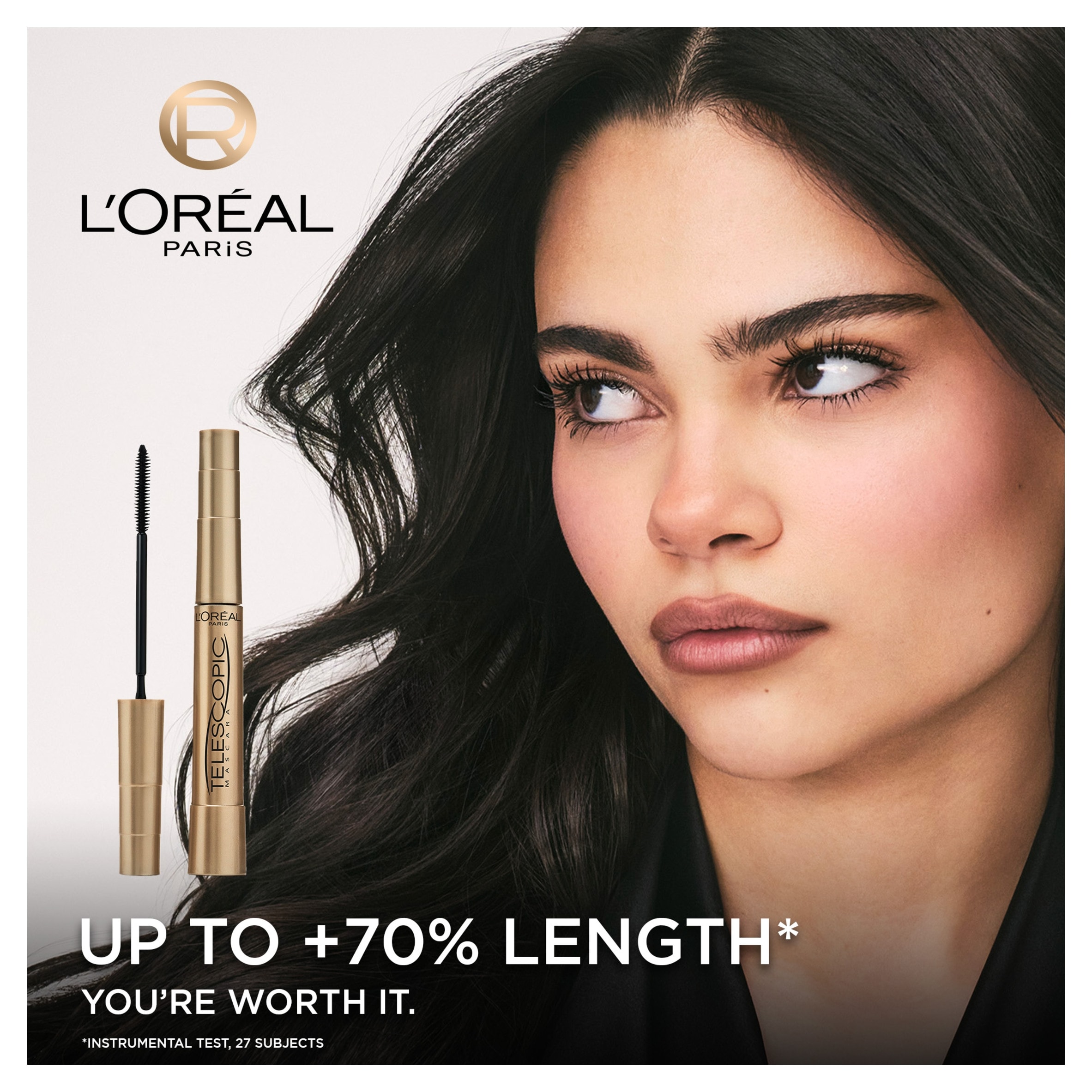 L'Oreal Paris False Lash Telesccopic Mascara Black 8ml thumbnail 2