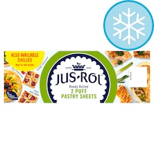 Jus-Rol Ready Rolled Puff Pastry Sheets 2 Pack 640g