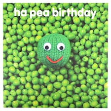 Mint Birthday Card Ha Pea Birthday