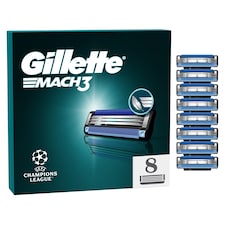 Gillette Mach 3 Men's Razor Blades Refills 8 Pack