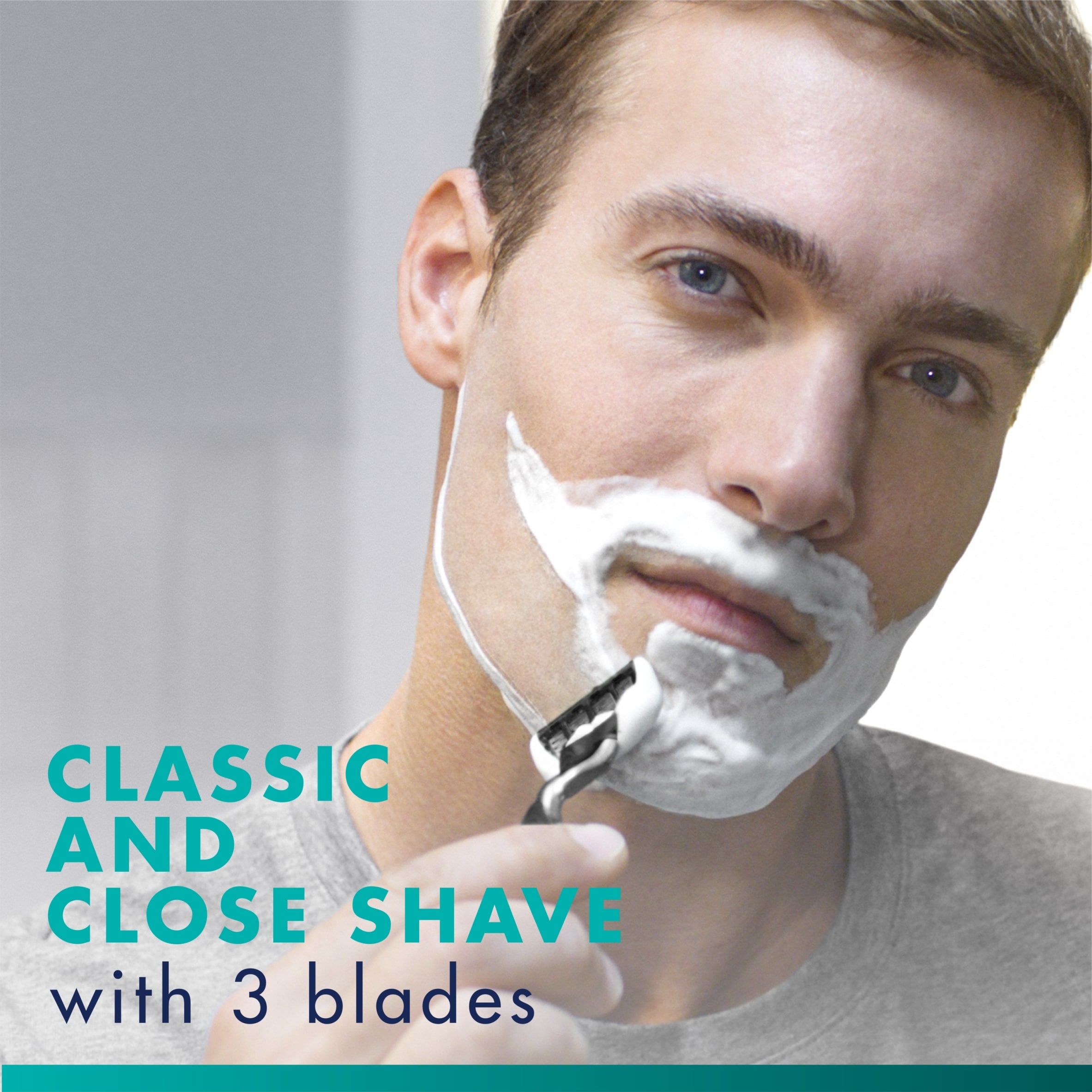 Gillette Mach 3 Men's Razor Blades Refills 8 Pack thumbnail 4