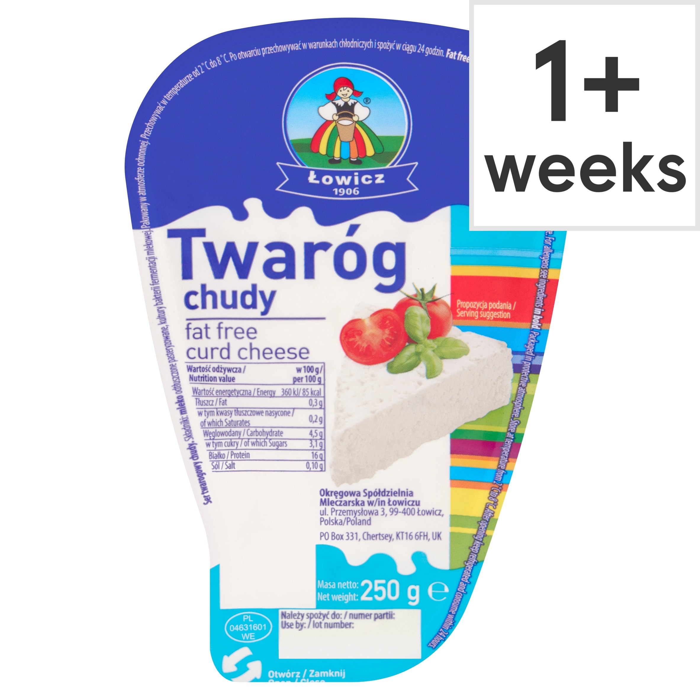 Lowicz Fat Free Twarog
