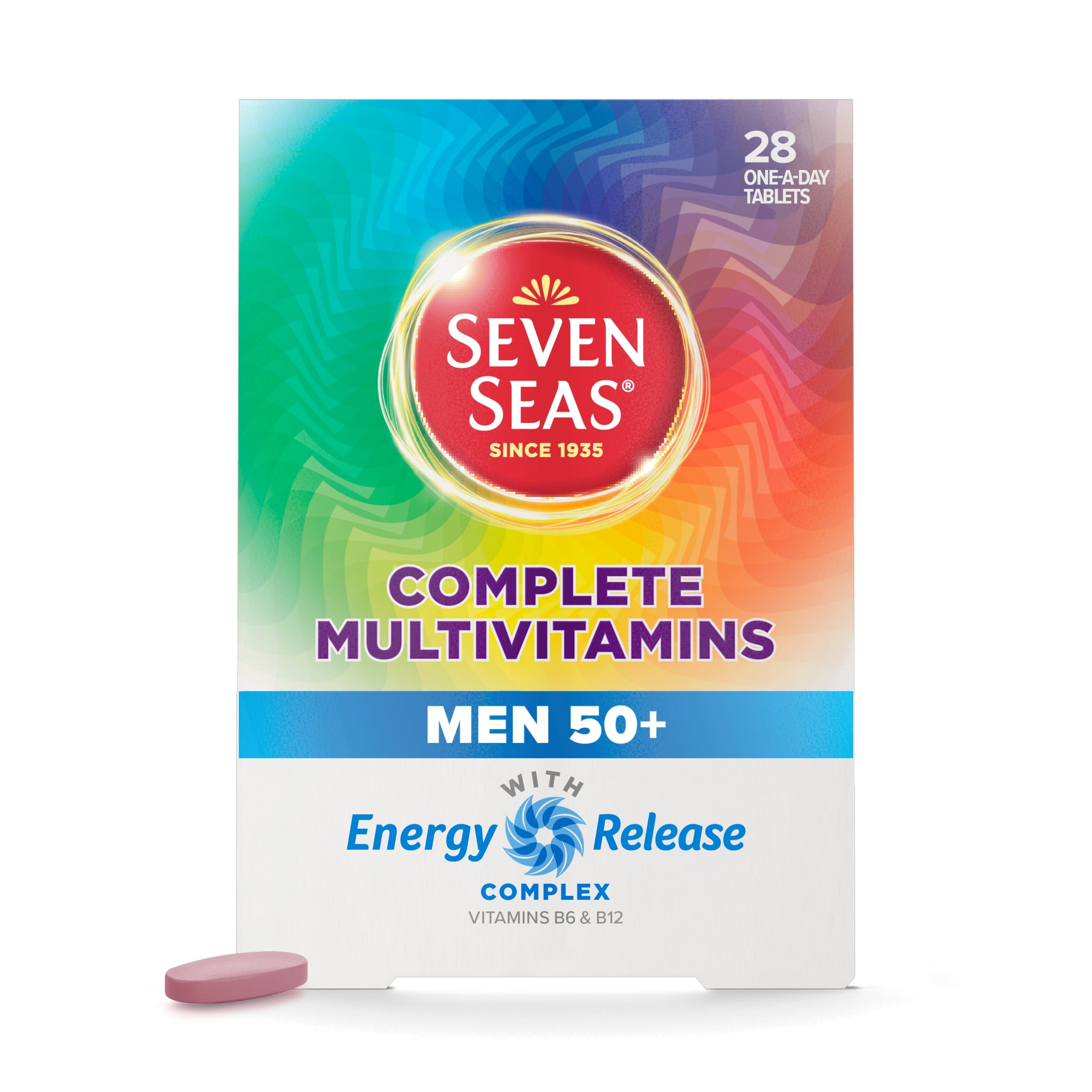 Seven Seas Complete Multivitamins Men 50+ 28s
