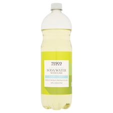 Tesco Low Calorie Soda Water With Lime 1L