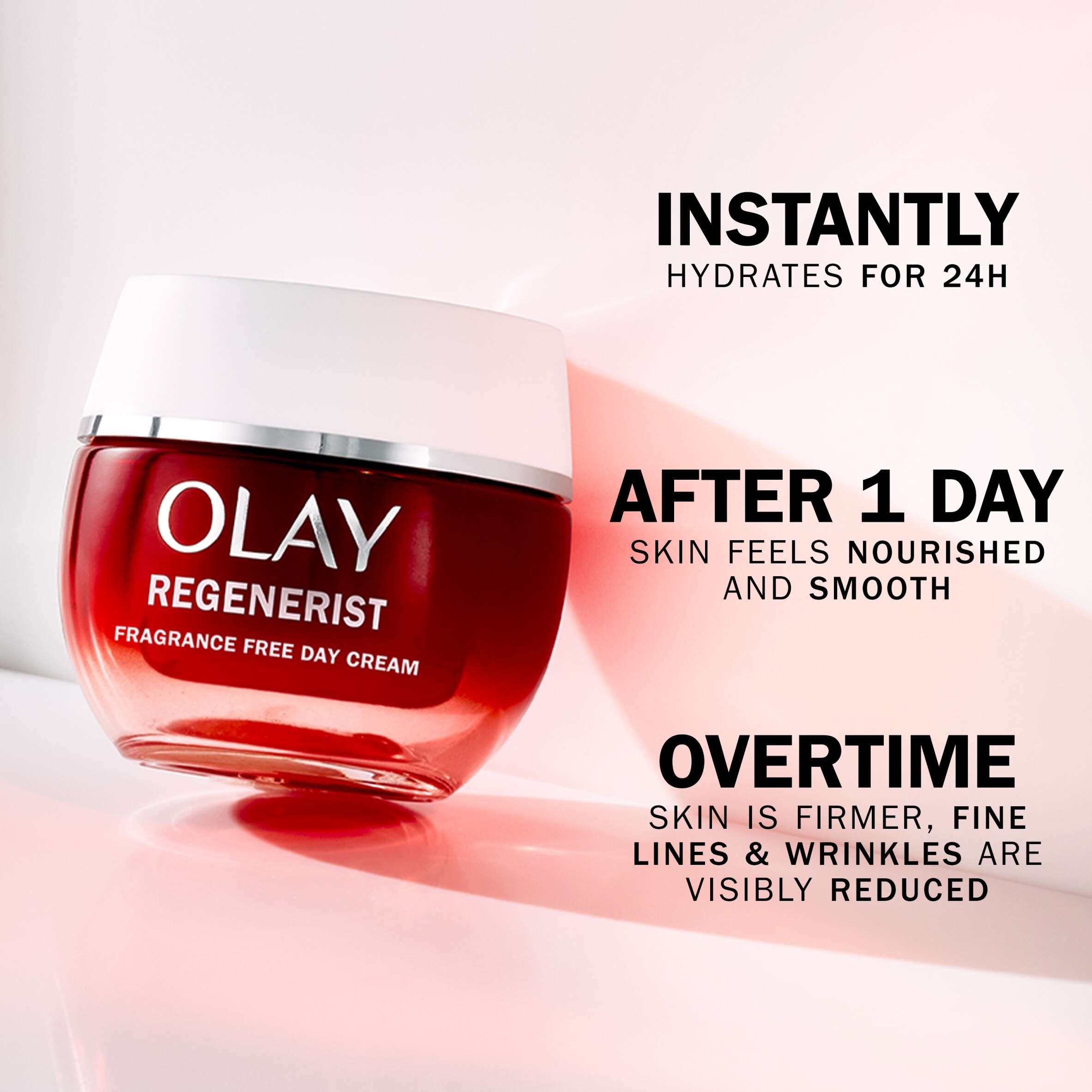 Olay Regenerist Fragrance Free Day Cream Moisturiser 50ml thumbnail 4