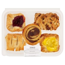 Tesco Mini Danish Pastries Selection 5 Pack thumbnail 2