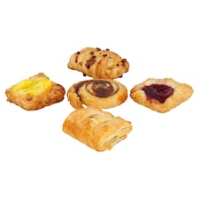 Tesco Mini Danish Pastries Selection 5 Pack thumbnail 3