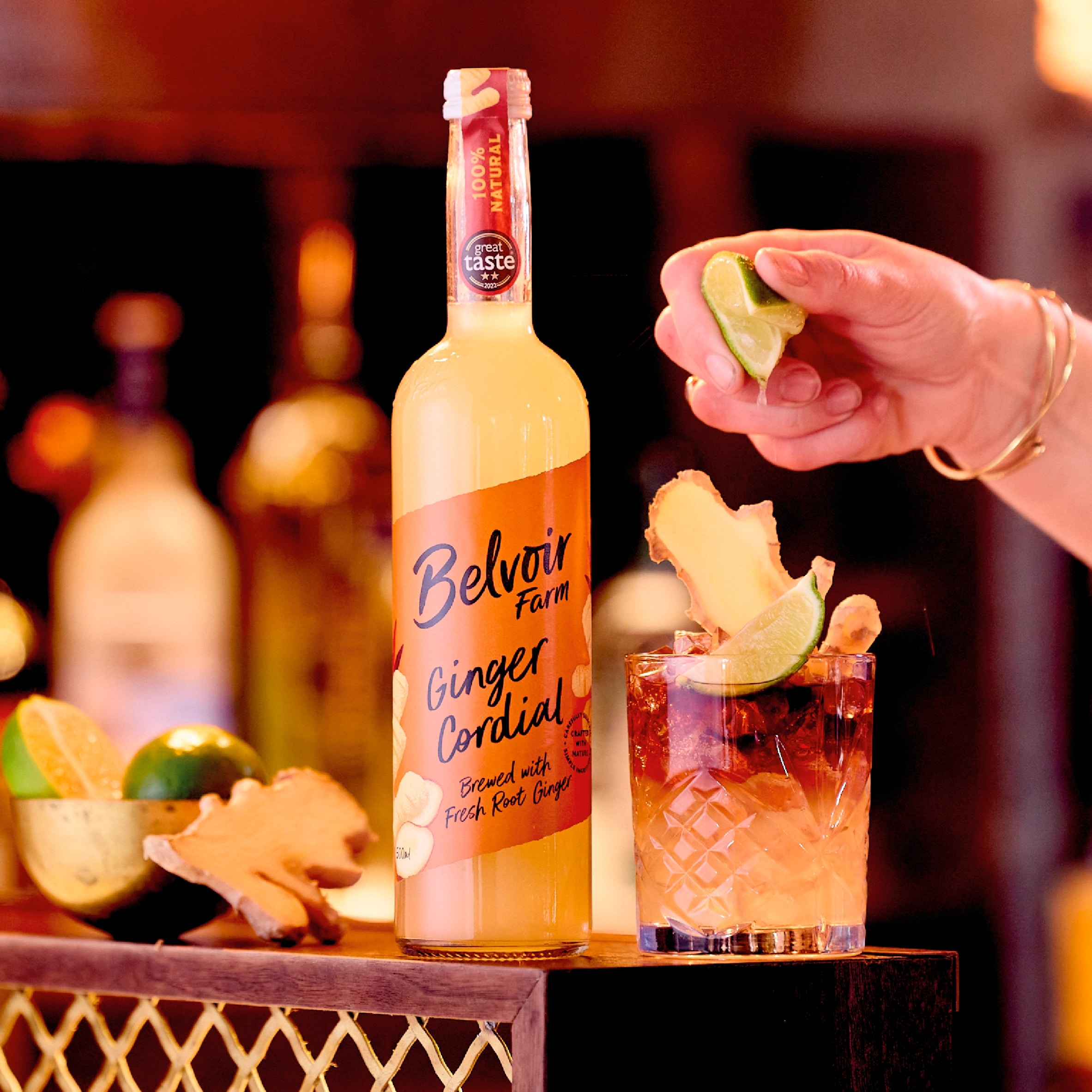 Belvoir Ginger Cordial 500Ml thumbnail 4