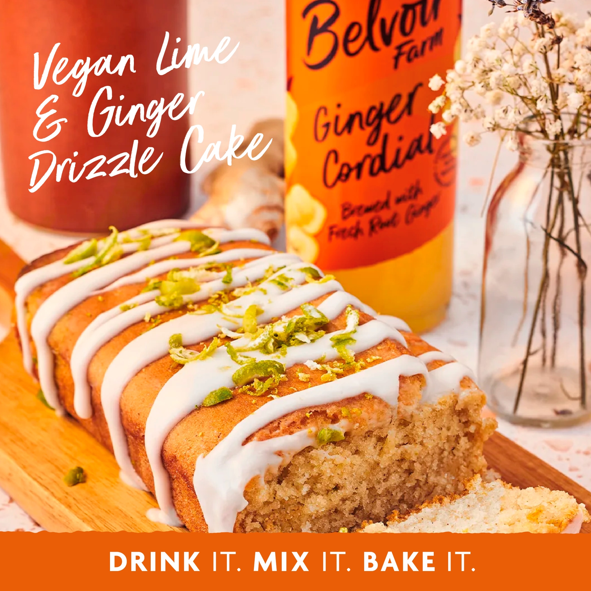Belvoir Ginger Cordial 500Ml thumbnail 5