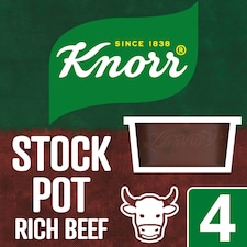 Knorr Rich Beef Stock Pot 4 x 28g