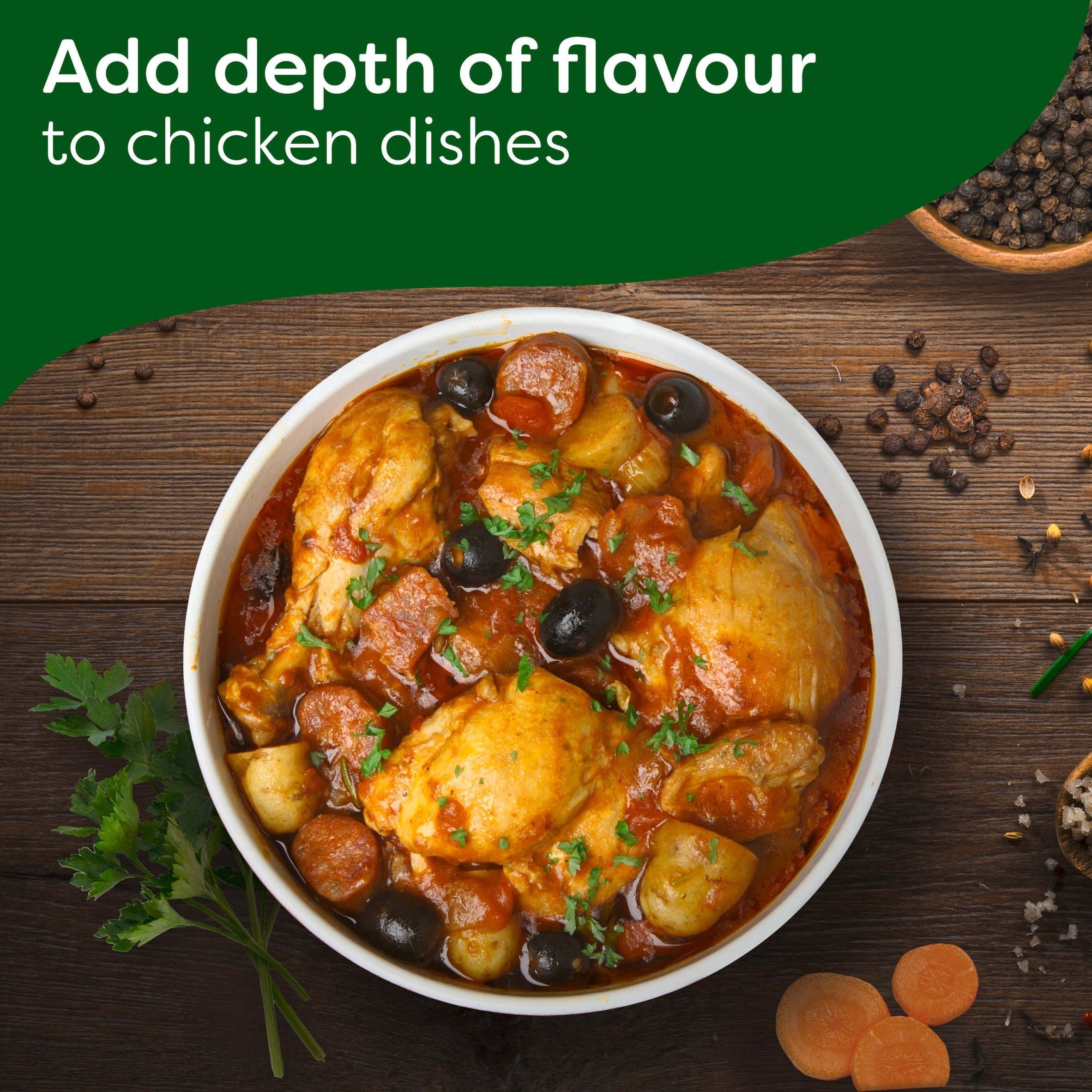 Knorr Chicken Stock Pot 8x28g thumbnail 2