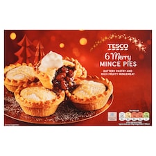 Tesco Mince Pies 6 Pack