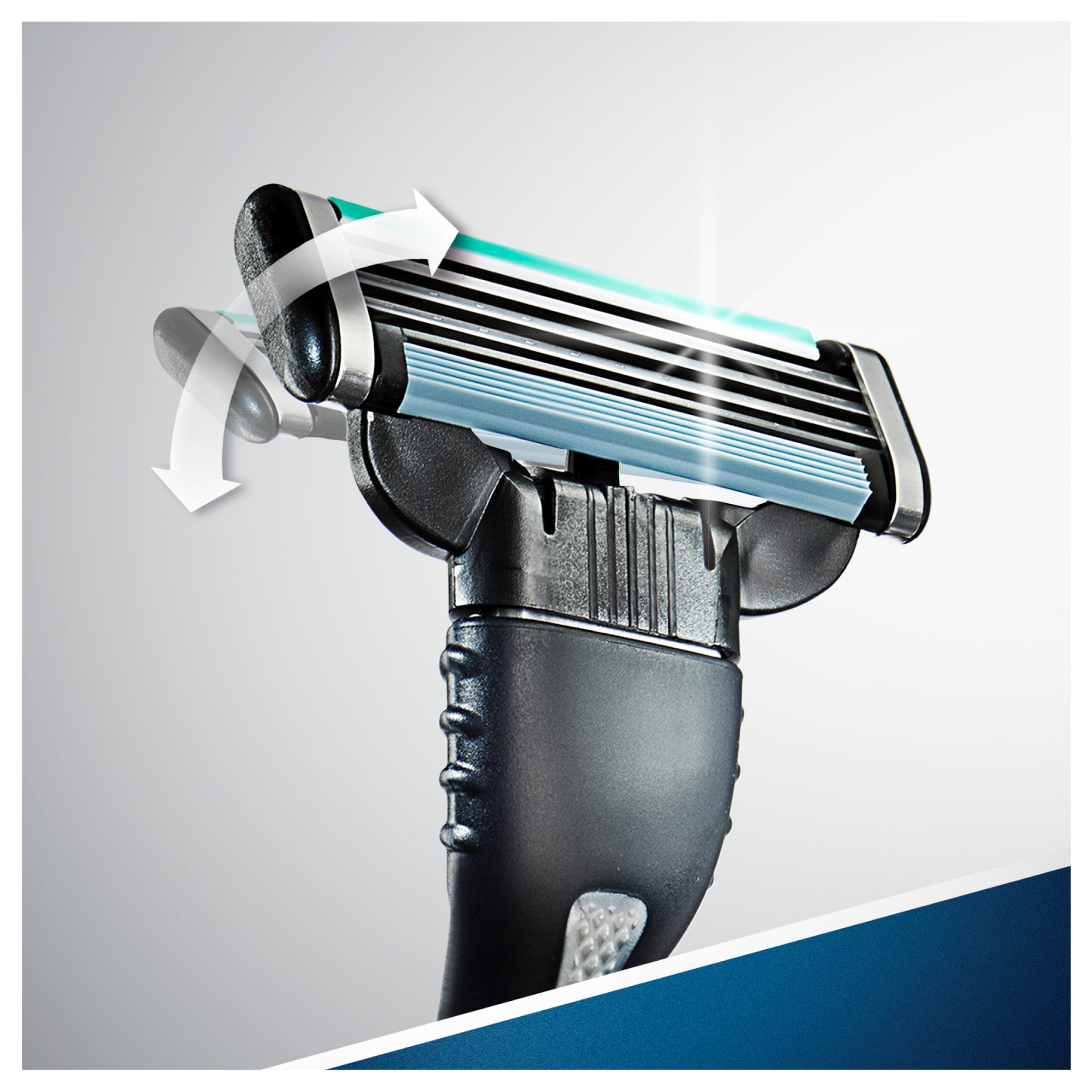 Gillette Mach 3 Disposable Men's Razors 5 Pack thumbnail 2