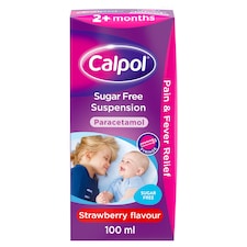 Calpol Infant Sugar-Free Oral Suspension Paracetamol 2+ Months 100ml