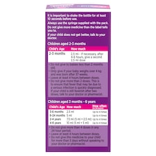 Calpol Infant Sugar-Free Oral Suspension Paracetamol 2+ Months 100ml thumbnail 2