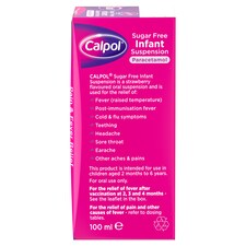 Calpol Infant Sugar-Free Oral Suspension Paracetamol 2+ Months 100ml thumbnail 4