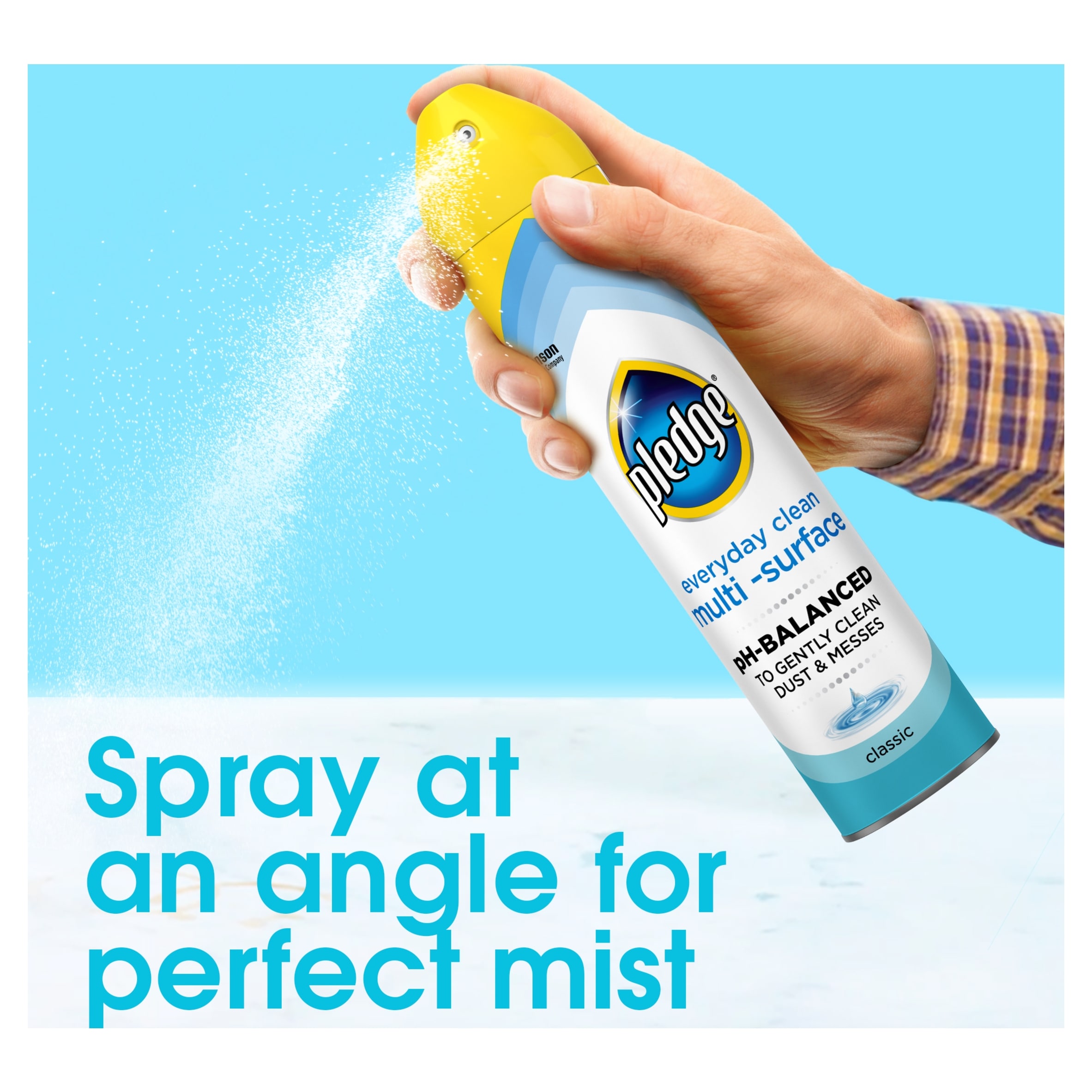 Pledge Multi-Surface Cleaning Aerosol Jasmine 250ml thumbnail 2