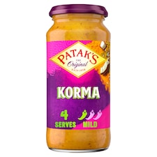 Pataks Mild Korma Sauce 450G