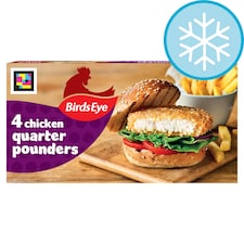 Birds Eye Chicken Quarter Pounders 4 Pack 454g