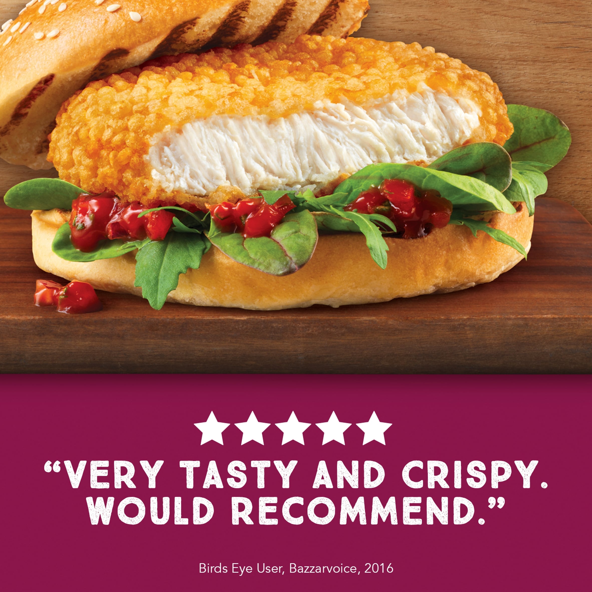 Birds Eye Chicken Quarter Pounders 4 Pack 454g thumbnail 3
