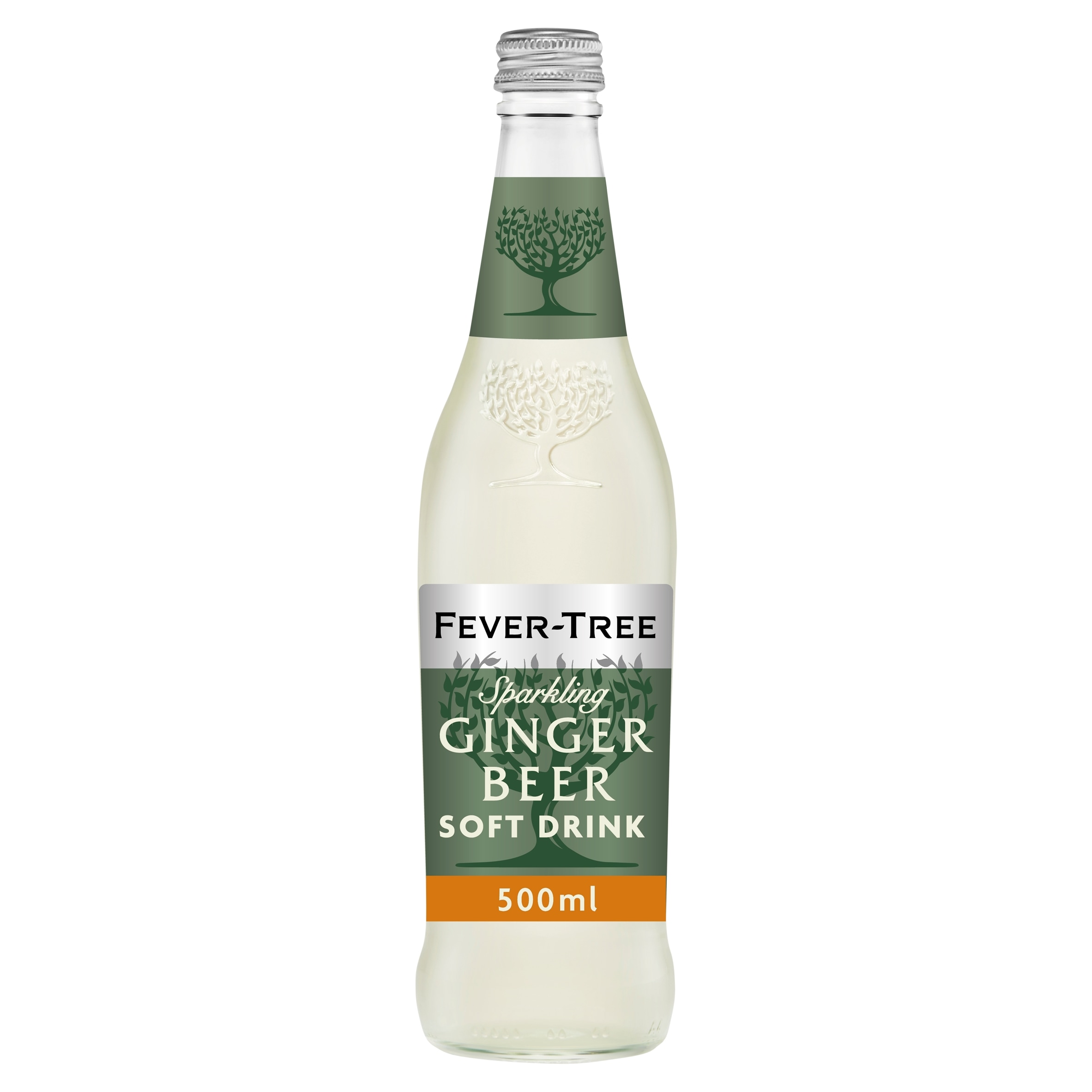 Fever-Tree Light Ginger Beer Bottle 500ml