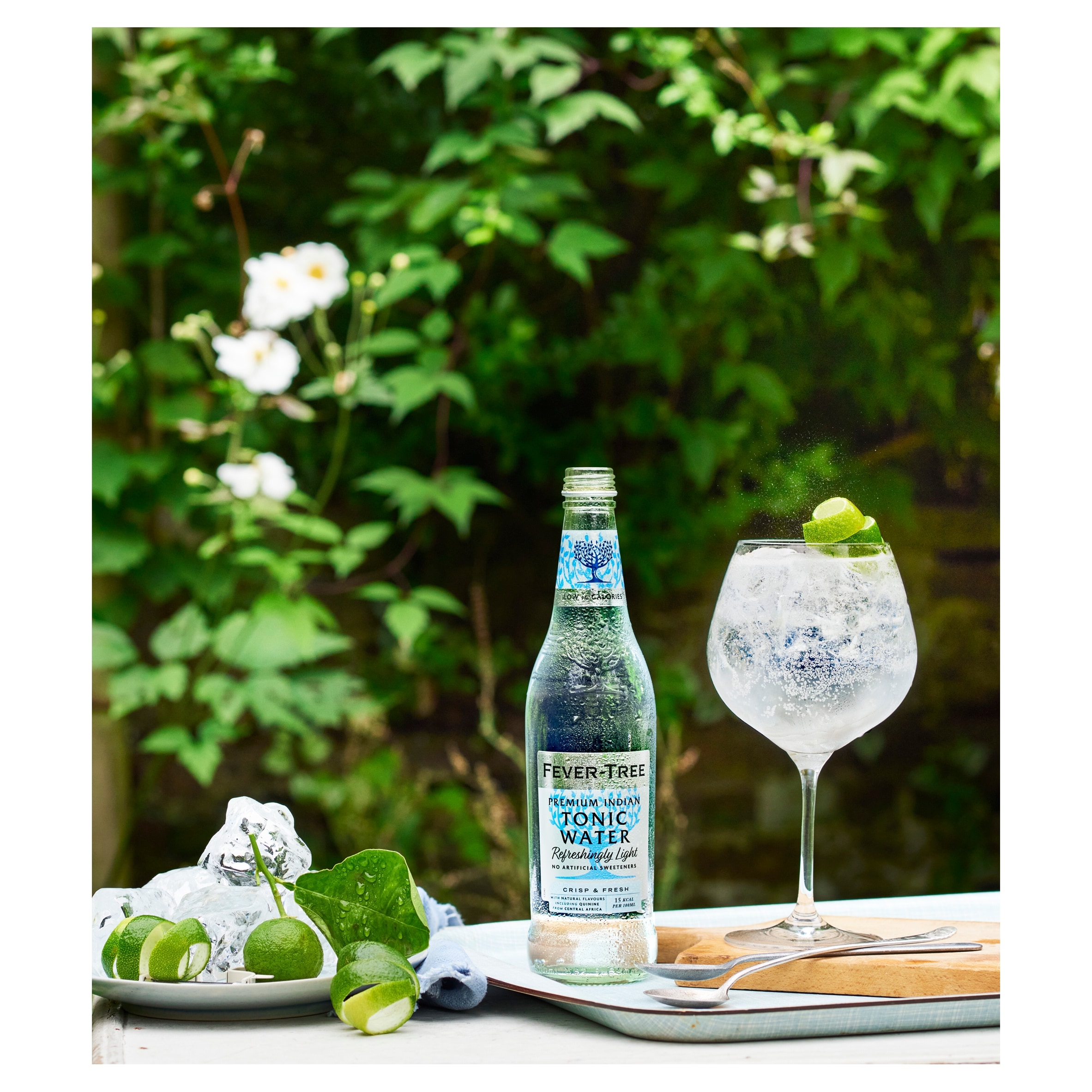 Fever-Tree Refreshingly Light Indian Tonic Water Bottle 500ml thumbnail 2