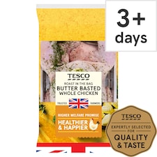 Tesco Roast In Bag Butter Basted Whole Chicken 1.5Kg