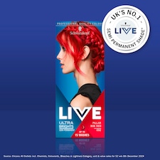 Schwarzkopf Live Ultra Brights Semi-Permanent Hair Dye - Pillar Box Red 092 thumbnail 2