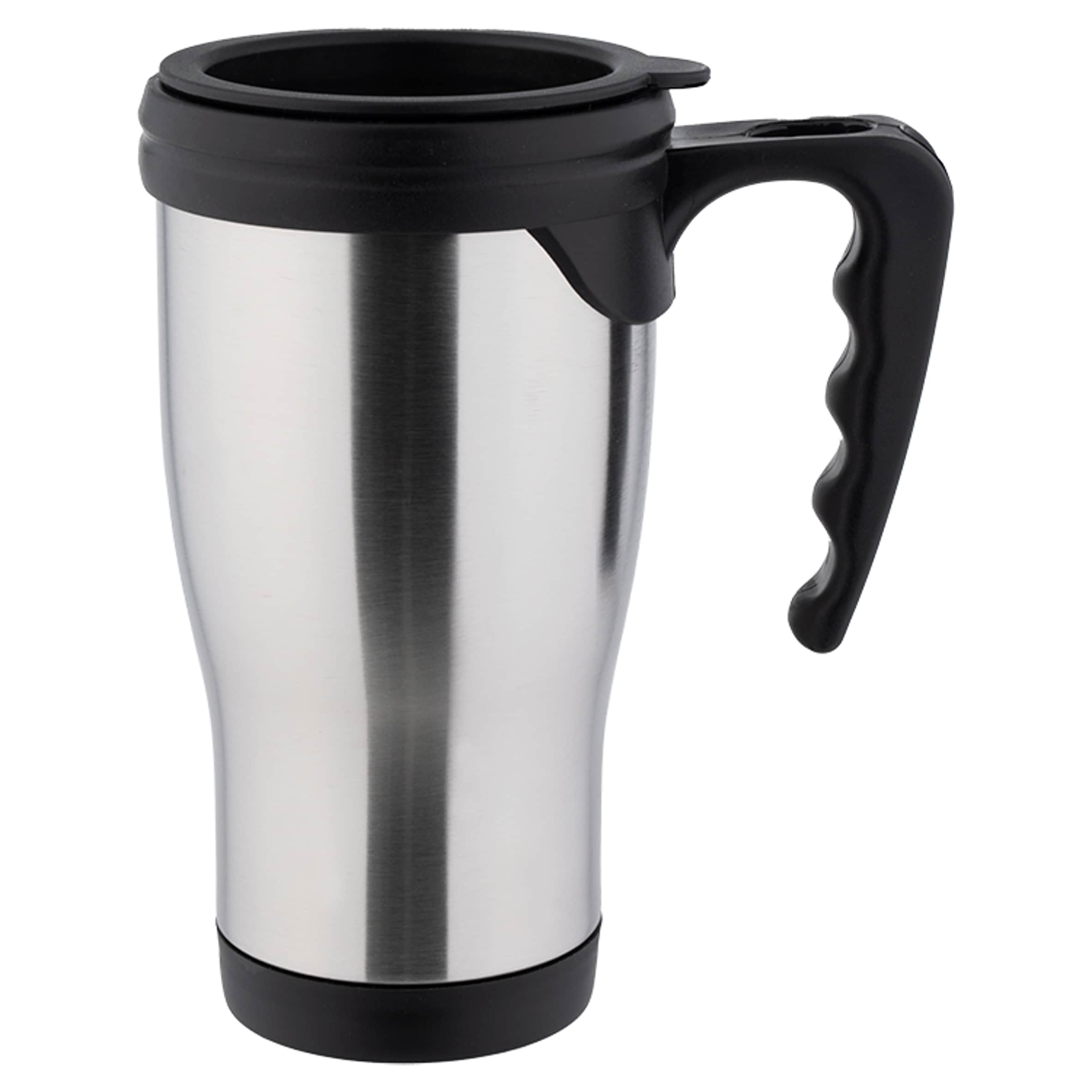 Tesco Stainless Steel Travel Mug 450Ml