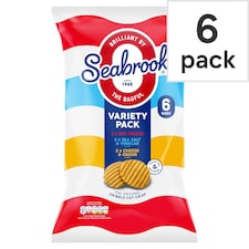 Seabrook Variety Crisps 6 Pack