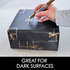 Sharpie Permanent Markers, Fine Point, Metallic, 3 Count thumbnail 3