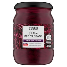 Tesco Pickled Red Cabbage 340G
