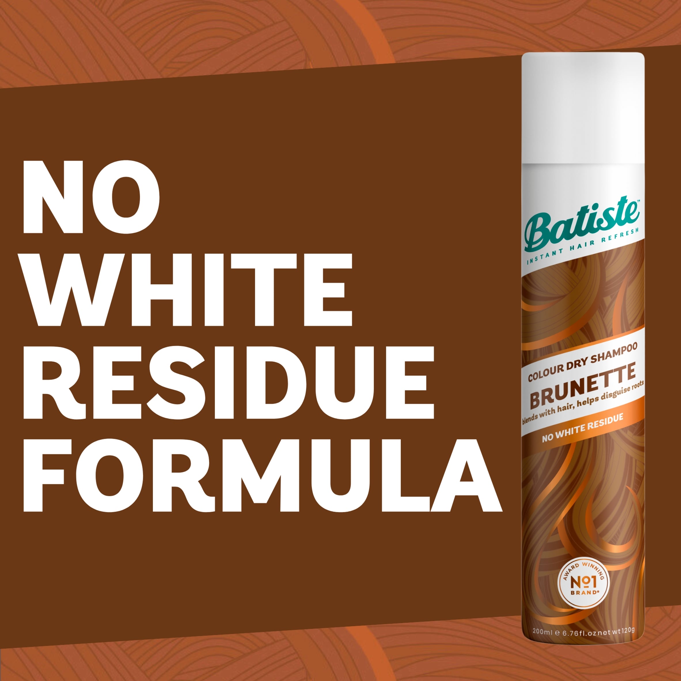 Batiste Dry Shampoo Medium And Brunette 200Ml thumbnail 3