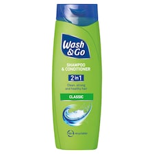 Wash & Go Universal 2 in 1 Shampoo & Conditioner 200ml