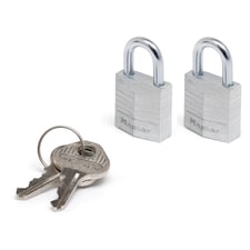 Master Lock 20Mm Keyed Padlock Twin Pack